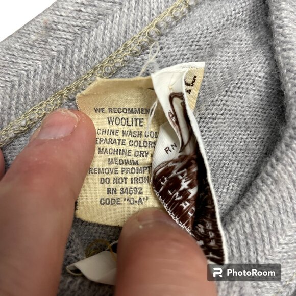 VTG Women’s TALBOTT TARALAN Button Cardigan Heather Gray- Size M/L‎ (42) - Picture 5 of 10